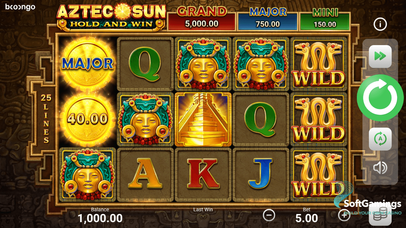 Aztec Sun: Hold and Win