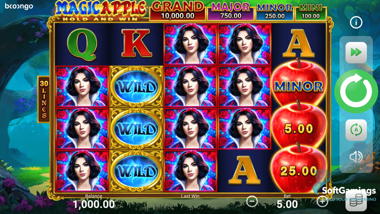 Magic Apple: Hold and Win