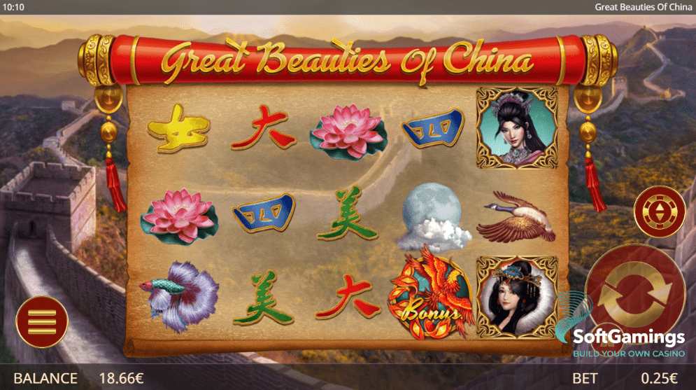 Great Beauties of China