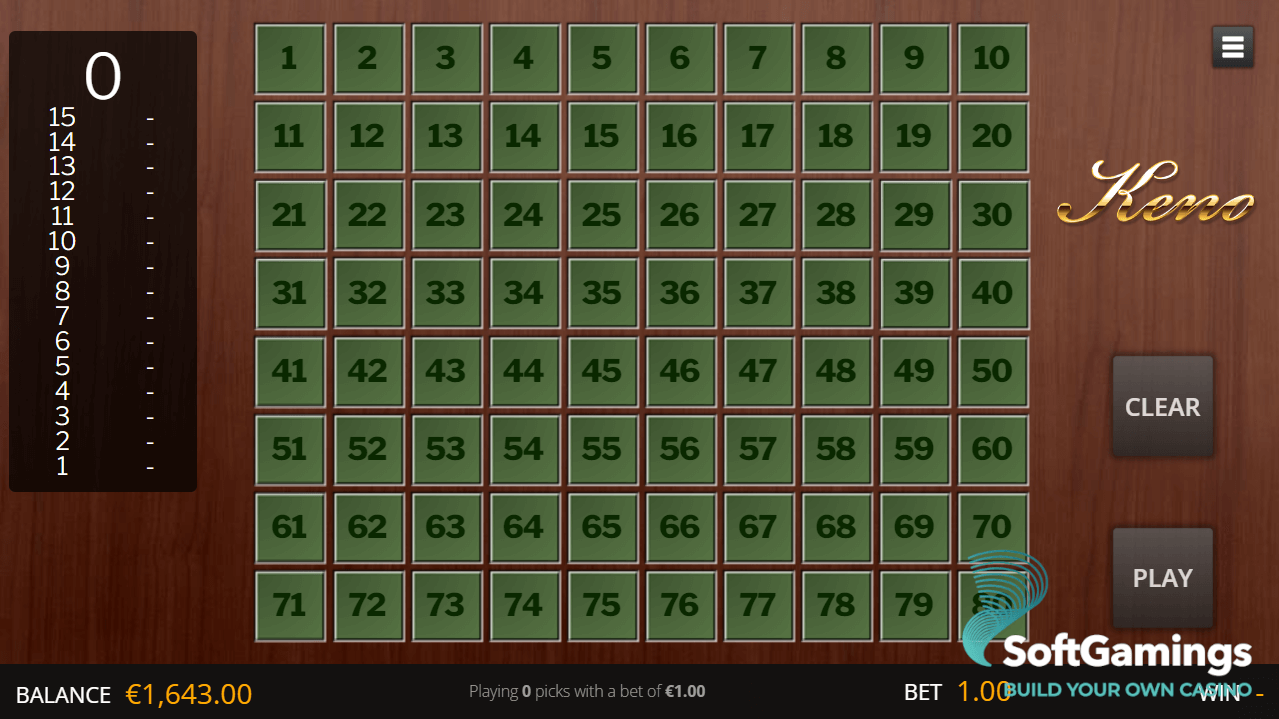 Classic Keno