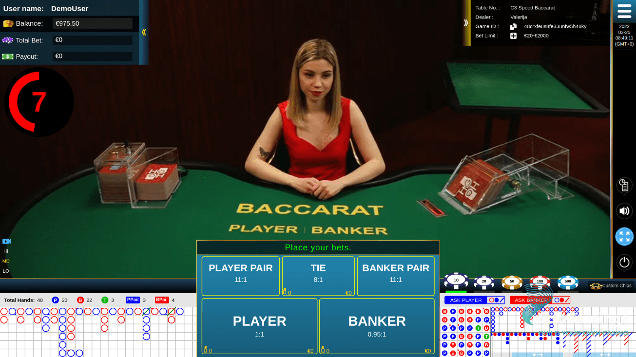 C3 Speed Baccarat