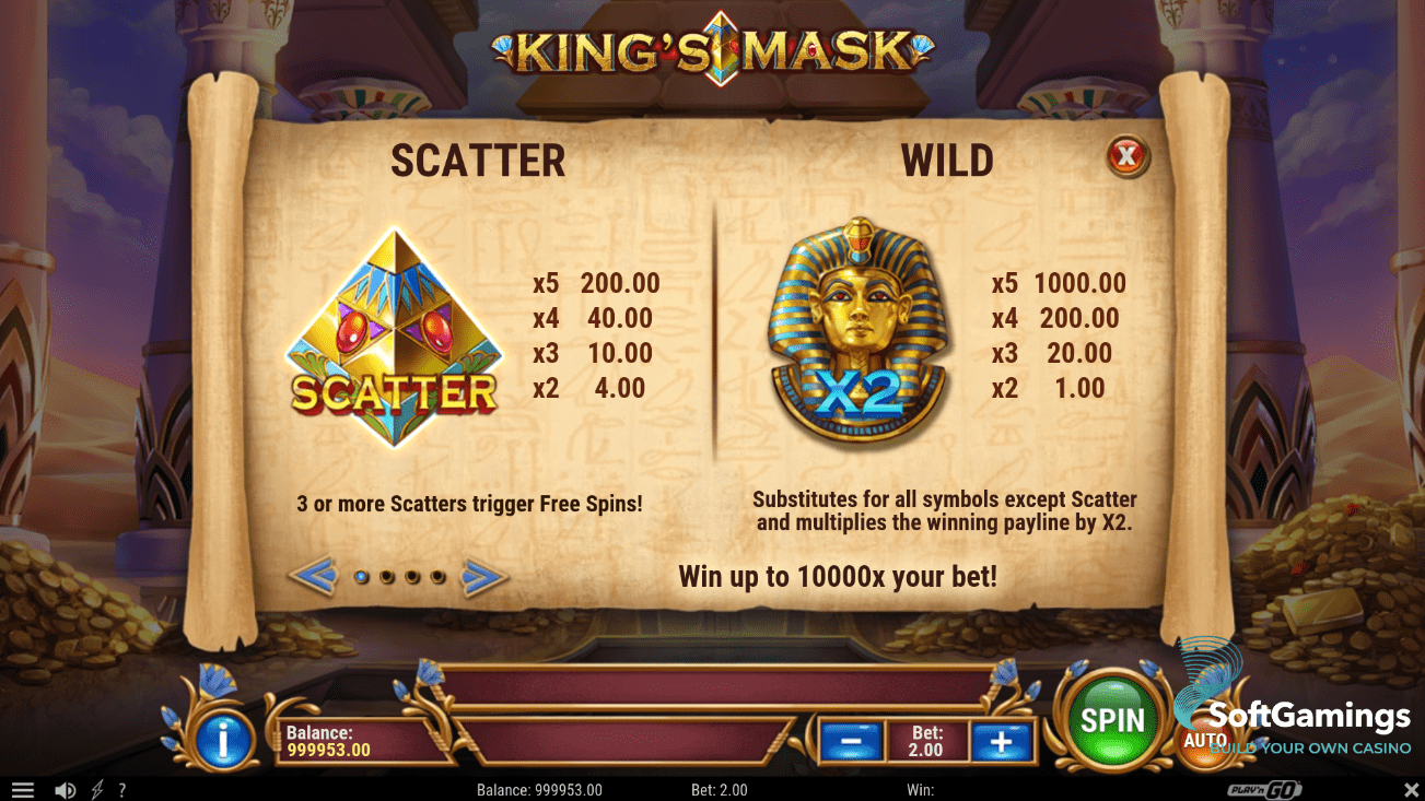 King’s Mask
