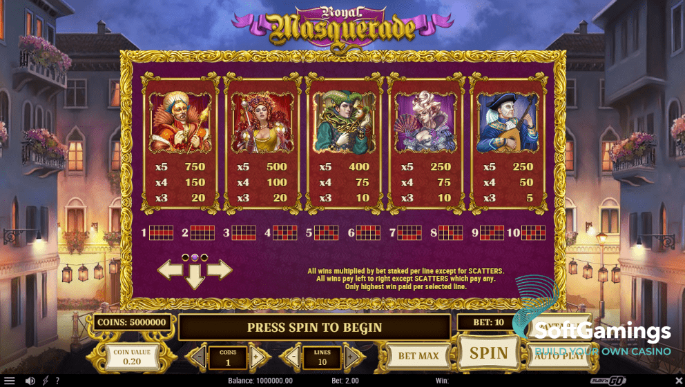 Royal Masquerade