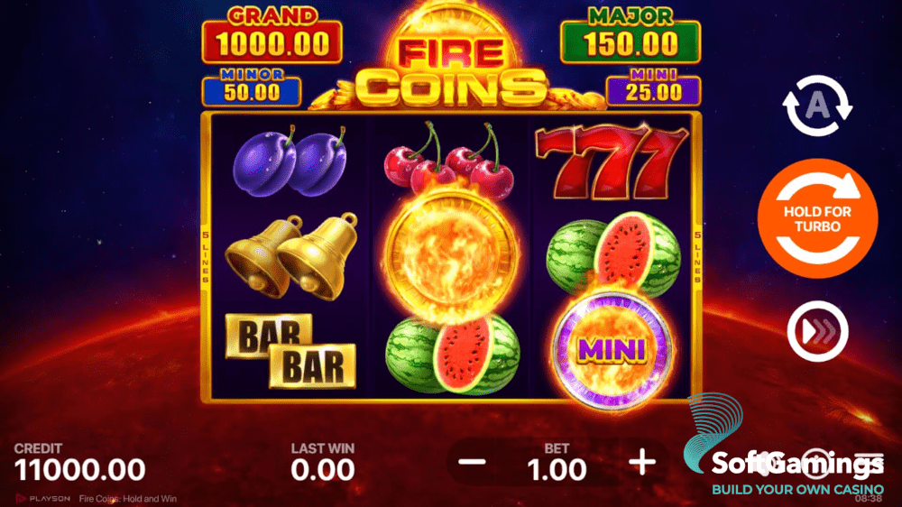 Fire Coins: Hold and Win