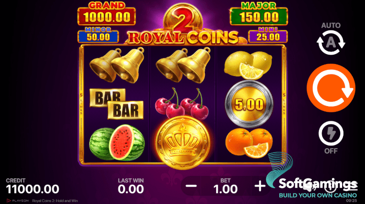Royal Coins 2: Hold and Win
