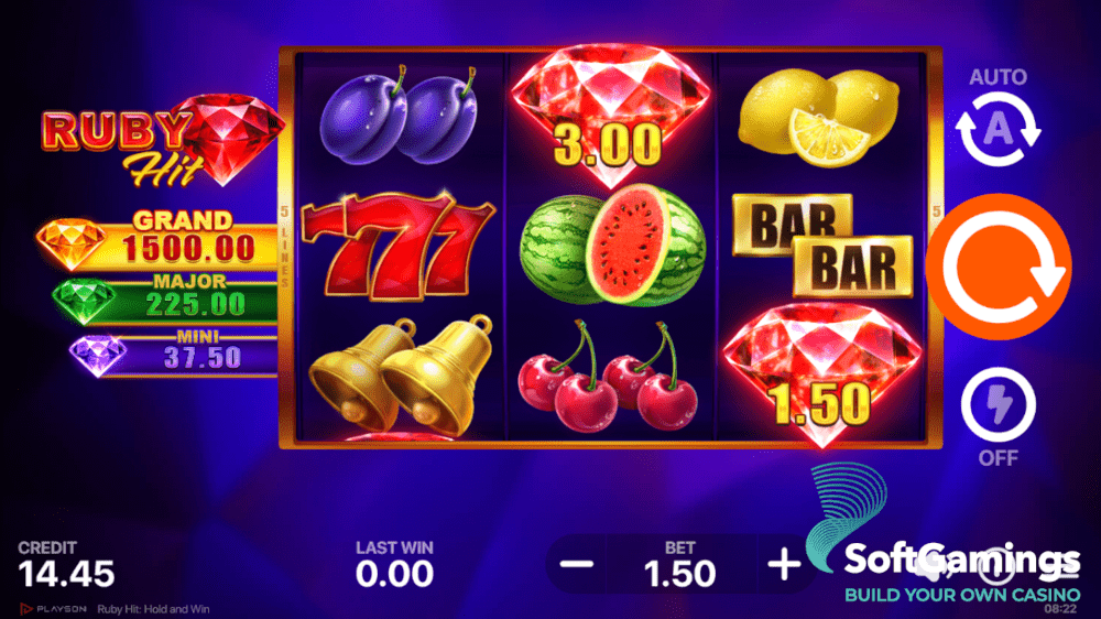 Ruby Hit: Hold and Win