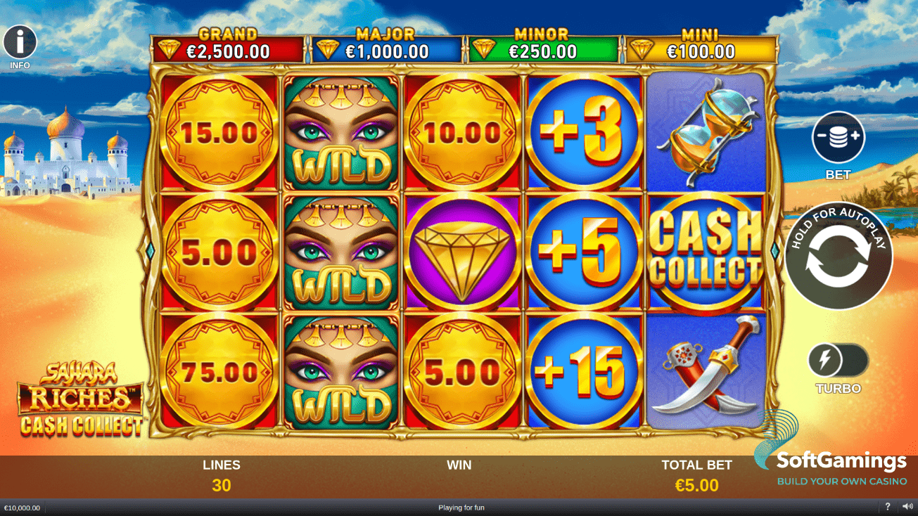 Cash Collect: Sahara Riches