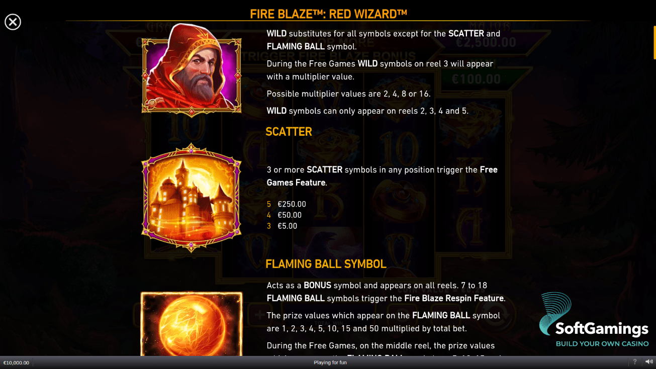 Fire Blaze: Red Wizard