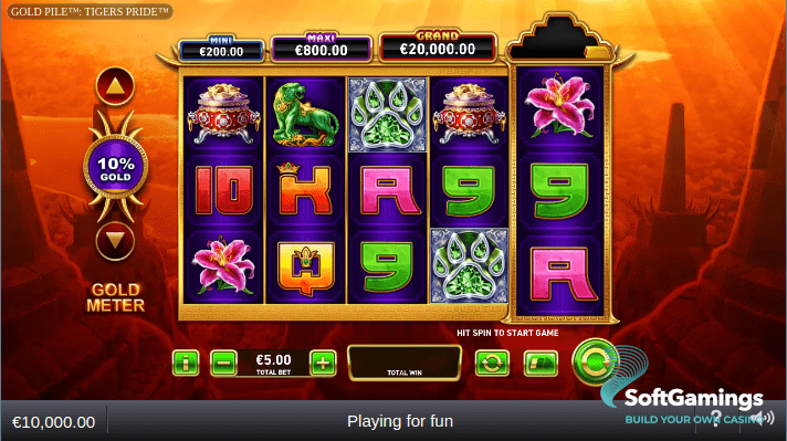 Gold Pile: Tiger’s Pride