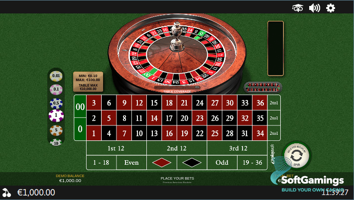 Premium American Roulette