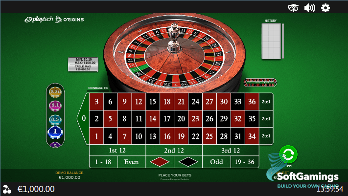 Premium European Roulette