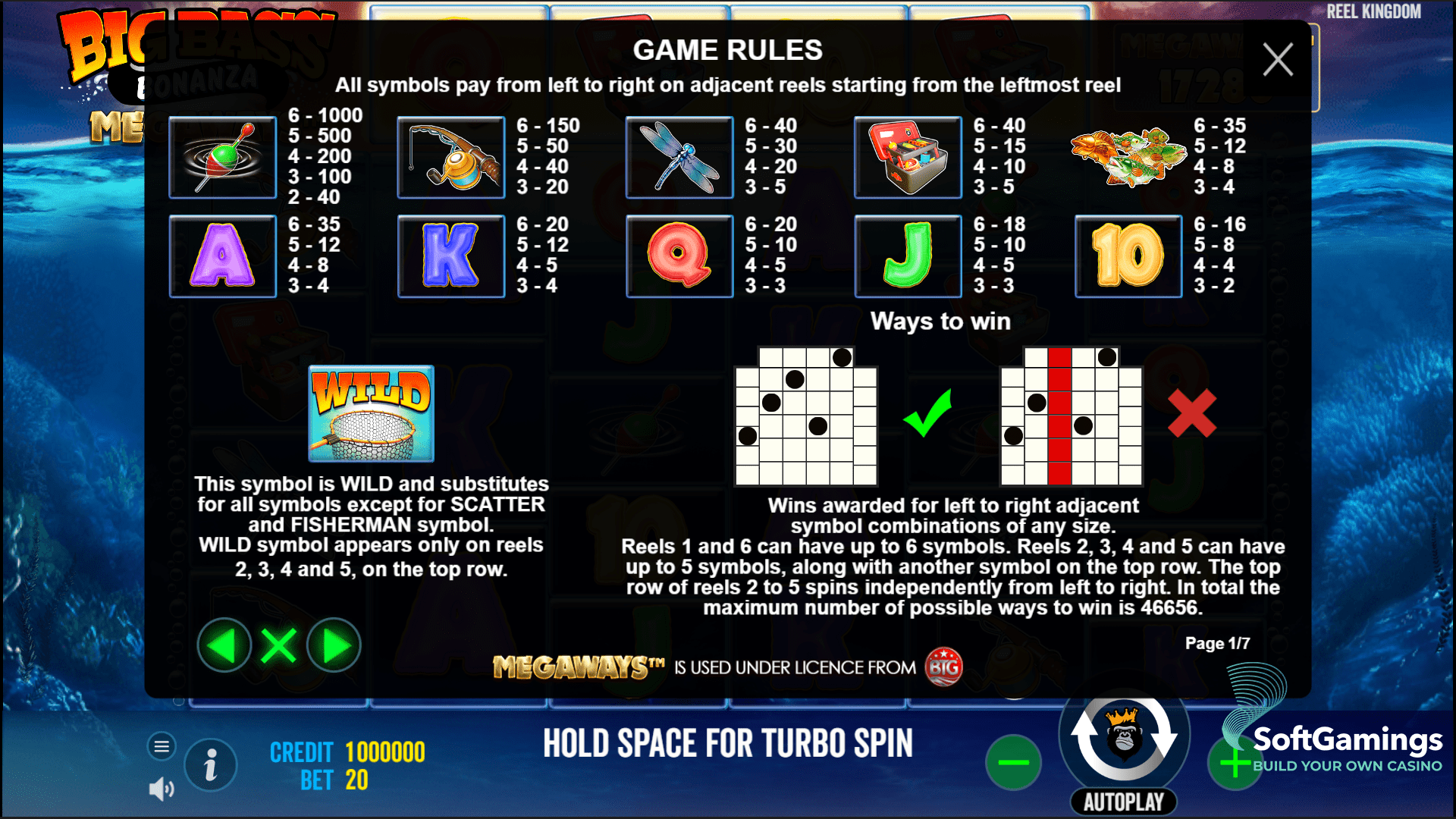 Big Bass Bonanza Megaways