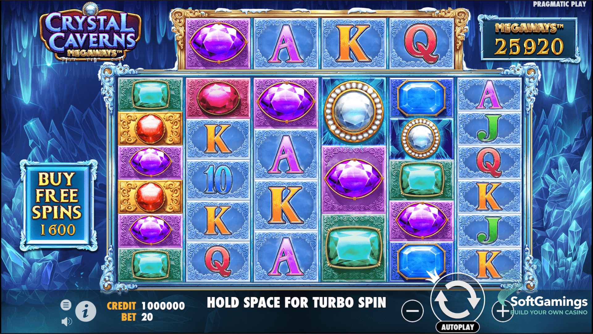 Crystal Caverns Megaways