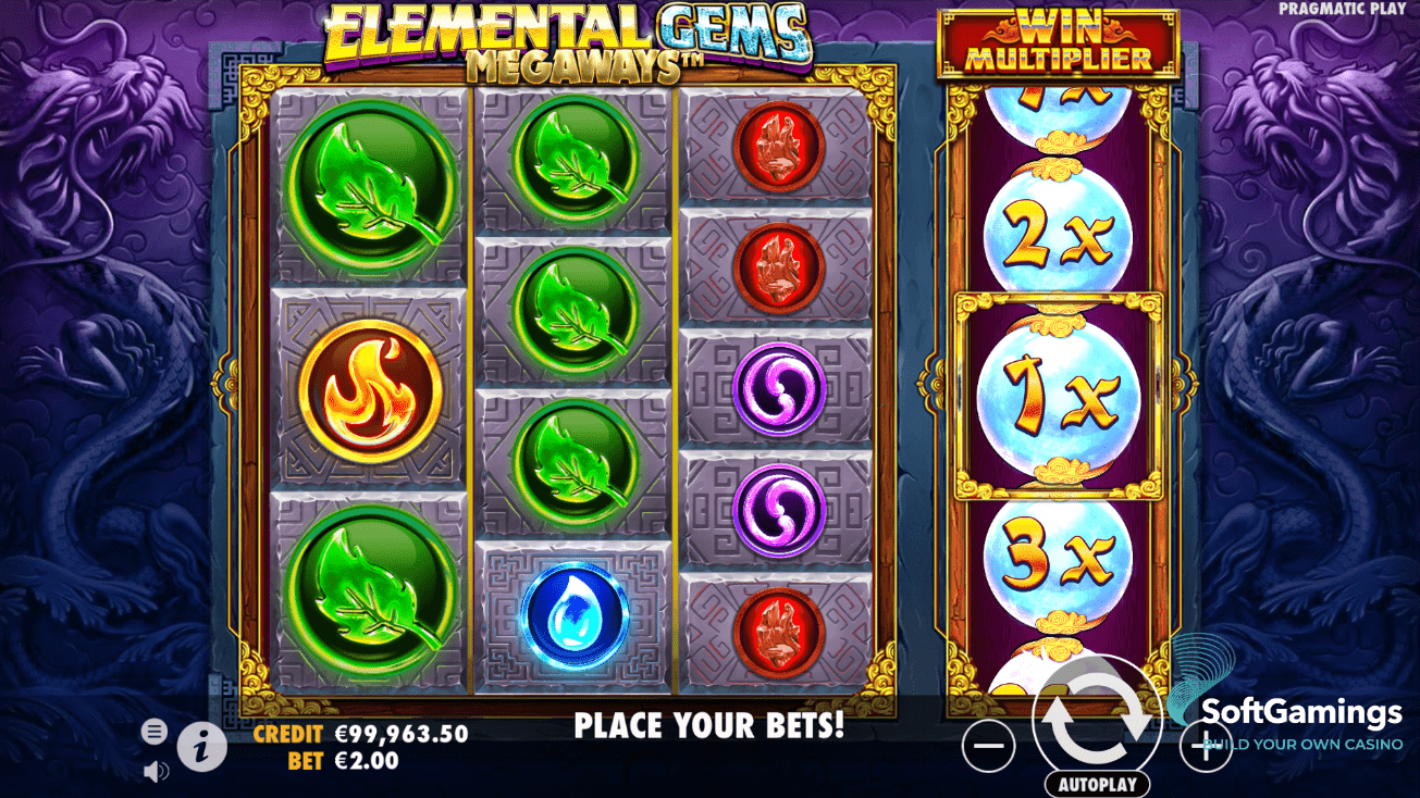 Elemental Gems Megaways