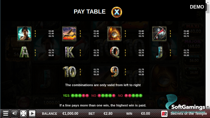 Secrets of the Temple