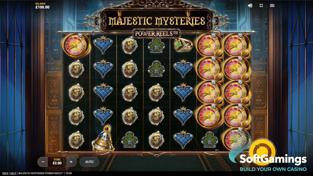 Majestic Mysteries Power Reels