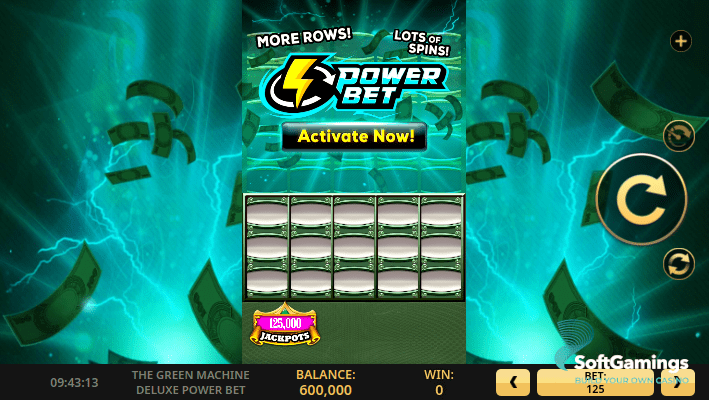 Green Machine Deluxe Power Bet