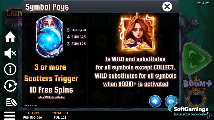 Lady Merlin Lightning Chase