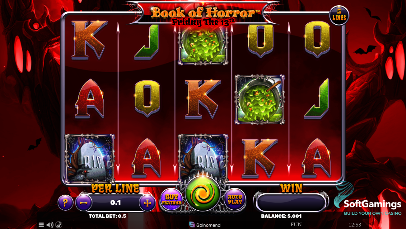 Book Of Horror - Friday The 13th