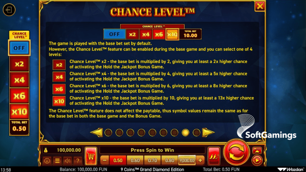 9 Coins™ Diamond Burning Board™