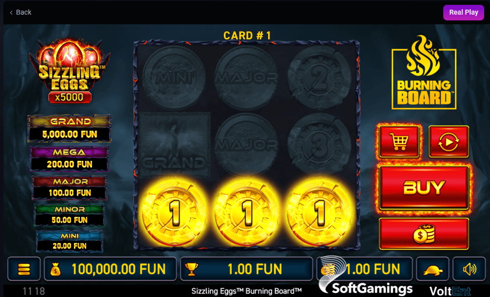 Sizzling Eggs™ Burning Board™