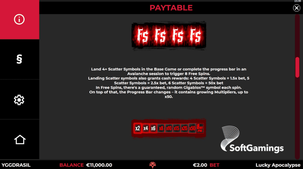 Lucky Apocalypse GigaBlox