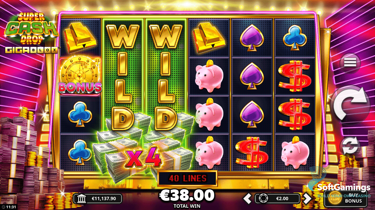 Super Cash Drop Giga Blox