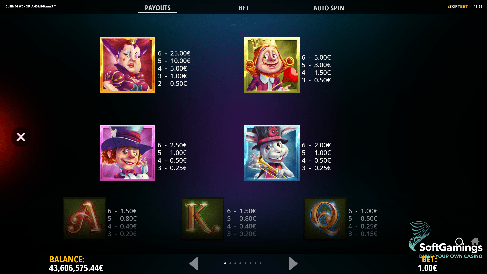 Queen of Wonderland Megaways